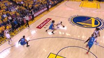 Stephen Curry joue avec Steven Adams Thunder vs Warriors Game 2 2016