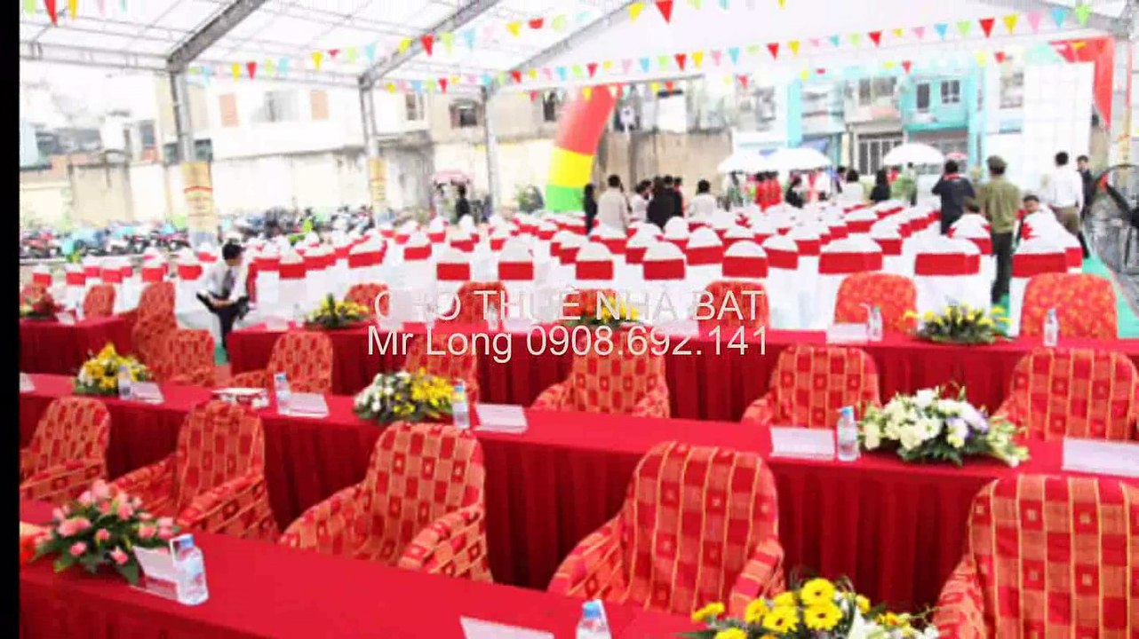 Cho thuê dù che sự kiện 0908 692 141 Mr Long