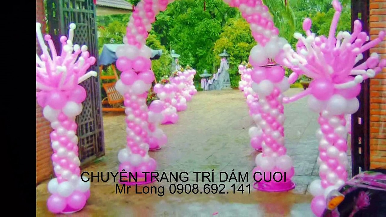Chuyên trang trí nhà bạt đám cưới 0908 692 141 Mr Long