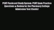 Download PCAT Flashcard Study System: PCAT Exam Practice Questions & Review for the Pharmacy