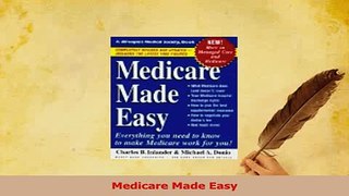 Read  Medicare Made Easy Ebook Free