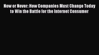 Read Now or Never: How Companies Must Change Today to Win the Battle for the Internet Consumer