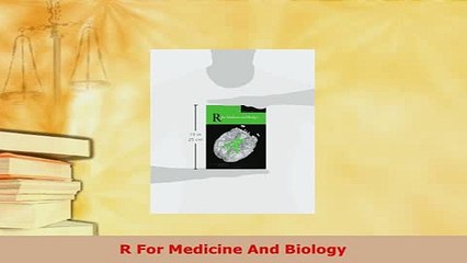Read  R For Medicine And Biology Ebook Free