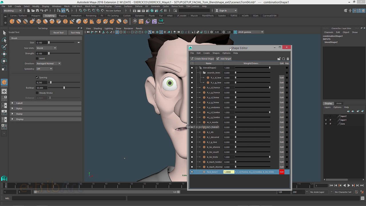 Tuto du Jeudi : Maya Shape Editor