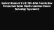 [PDF] Explore!  Microsoft Word 2000--Brief: From the New Perspectives Series (New Perspectives