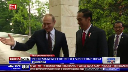 Jokowi Berencana Beli 8 Jet Sukhoi Buatan Rusia