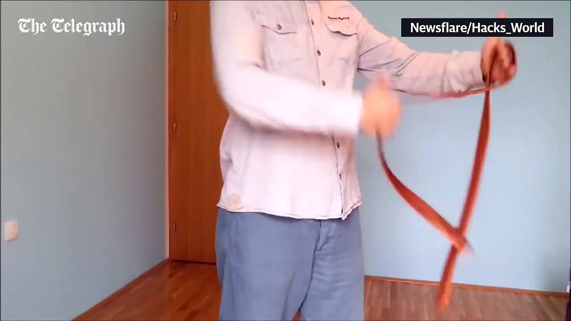 Comment faire un nœud de cravate en 10 secondes - Vidéo Dailymotion