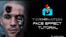 PicsArt Editing Tutorial | How to Make a Terminator Face Effect With PicsArt Photo Studio Application | PicsArtGuru