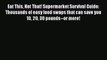 Read Eat This Not That! Supermarket Survival Guide: Thousands of easy food swaps that can save