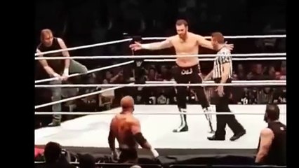 Zayn & Dean Vs Triple H & Owens