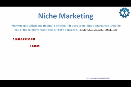 Jay Coulter - MS- 004 Niche Marketing