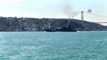 Rus Savaş Gemileri İstanbul Boğazı'ndan Geçti