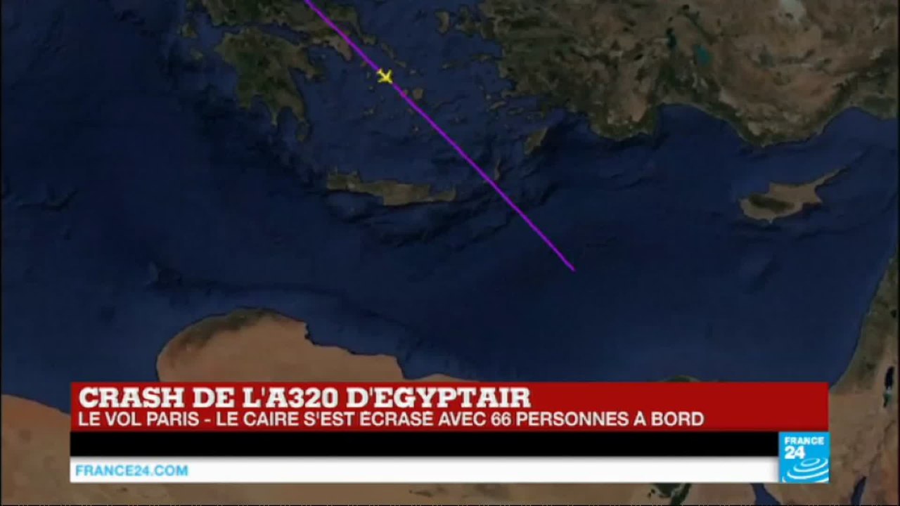 Crash A320 - "Une explosion dans les airs" : Aucune hypothèse n'est exclue pour le crash du MS804