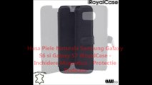 Husa Piele Naturala Samsung Galaxy S6 si Galaxy S7 iRoyalCase