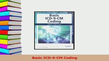 Read  Basic ICD9CM Coding Ebook Free