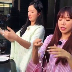 160519 식신로드 페이스북 Live - Apink Bomi,Namjoo