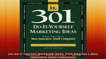 READ book  301 DoItYourself Marketing Ideas From Americas Most Innovative Small Companies Full Free