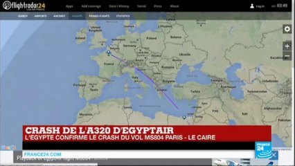 Crash de l'A320 d'EgyptAir : Le vol Paris - Le Caire s'est écrasé au large de lîle de Karphatos avec 66 personnes à bord