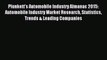 Read Plunkett's Automobile Industry Almanac 2015: Automobile Industry Market Research Statistics