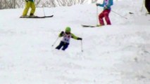 中学1年生が挑んだ、第２８回神奈川県スキー技術選決勝不整地小回り