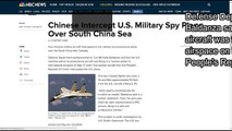 Chinese Intercept US Military Spy Plane Over South China Sea