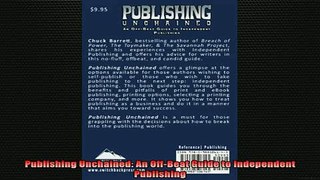 READ book  Publishing Unchained An OffBeat Guide to Independent Publishing Online Free