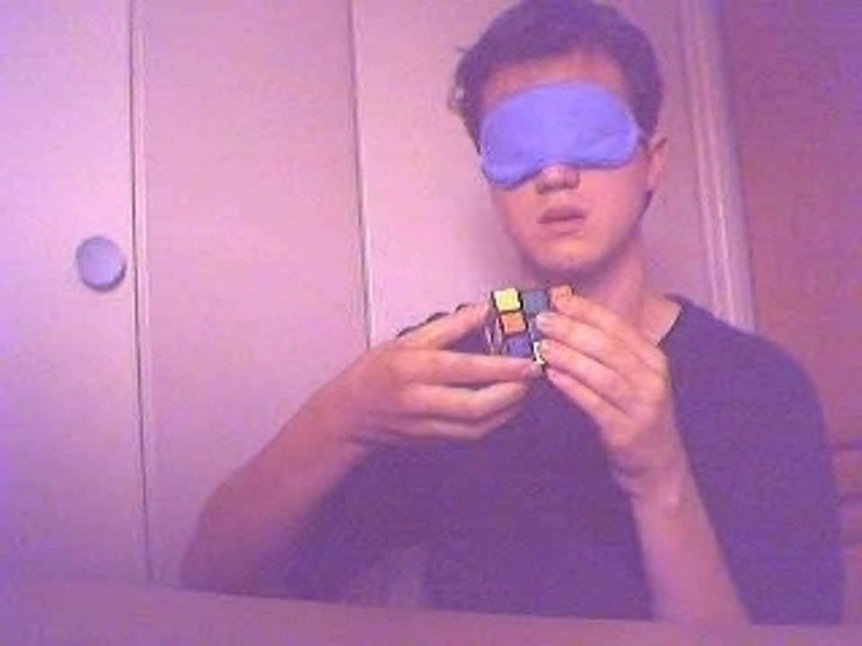 Blindfold Rubik's partiel