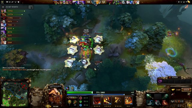 Dota 2 Miracle 8150MMR TOP 1 MMR EarthShaker Highlights vol #1