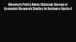 Read Monetary Policy Rules (National Bureau of Economic Research Studies in Business Cycles)