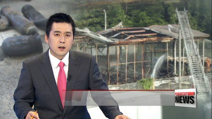 Gas explosion at U.S. military base in S. Korea