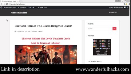 Sherlock Holmes The Devils Daughter Crack!