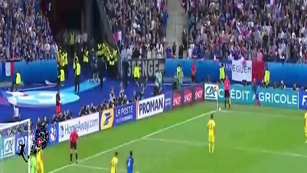 اهداف مباراة فرنسا ورومانيا 10.06.2016