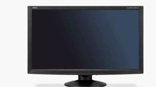 NEC AS241W 60 cm (24 Zoll) Widescreen TFT Monitor (LED, DVI, 5ms Reaktionszeit) schwarz