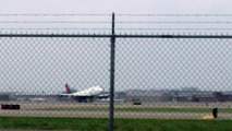 Delta Airlines Boeing 747-400 Takeoff RWY 22 | Minneapolis International Airport