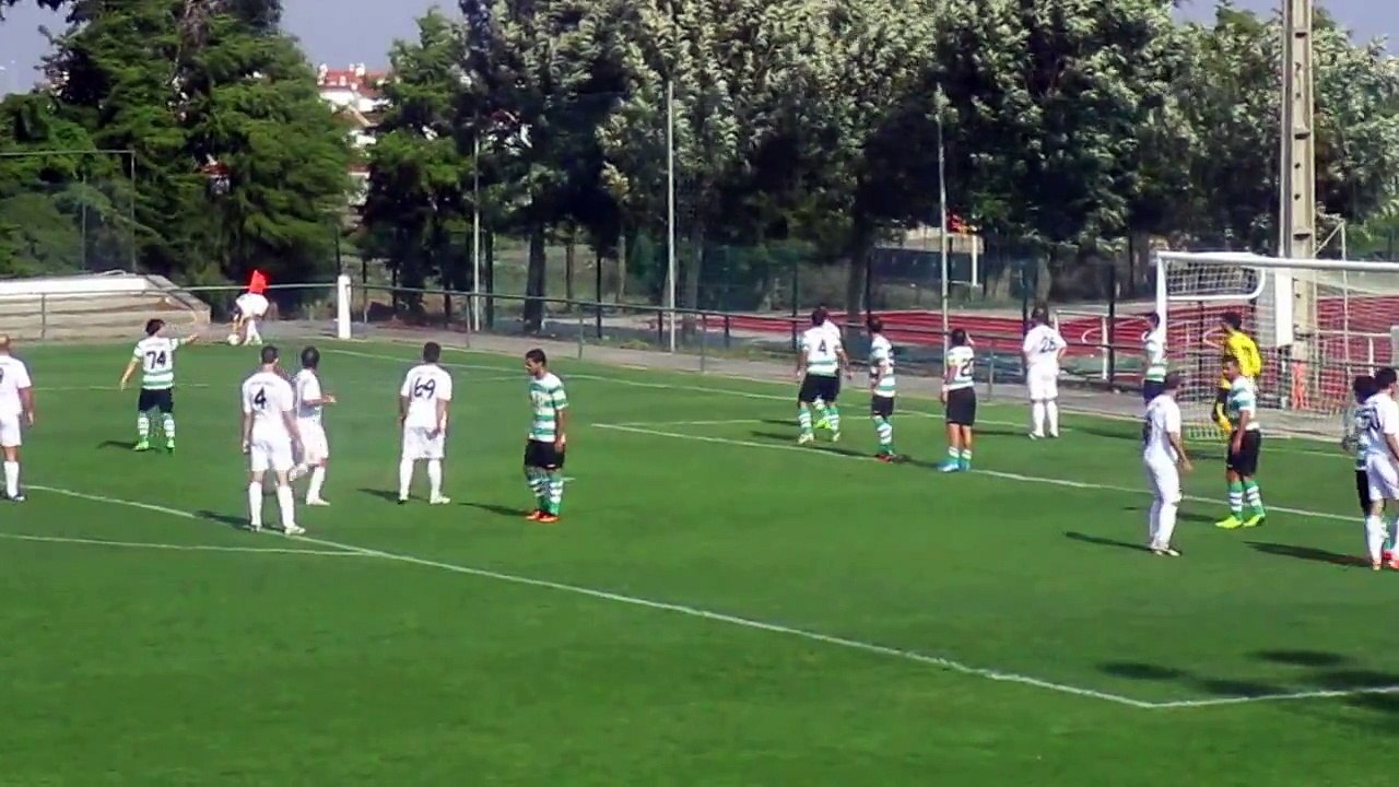 castrense spcuba 02 golo de FILIPE VENÂNCIO Nº 28 O 2º  do Castrense na vitória  de 8 0