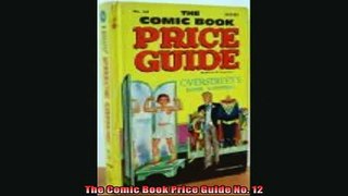 Enjoyed read  The Comic Book Price Guide No 12