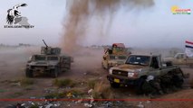 Ирак. Фаллуджа. бойцы армии Ирака уничтожают два радиоуправляемых дрона ДАИШ