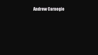 [PDF] Andrew Carnegie [Download] Full Ebook