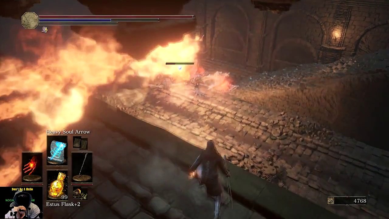 Dark Souls 3 Part 9c Catacombs 2 Boss fights as Sorcerer