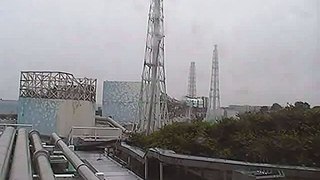 2011.06.26 16:00-17:00 / 福島原発ライブカメラ (Live Fukushima Nuclear Plant Cam)