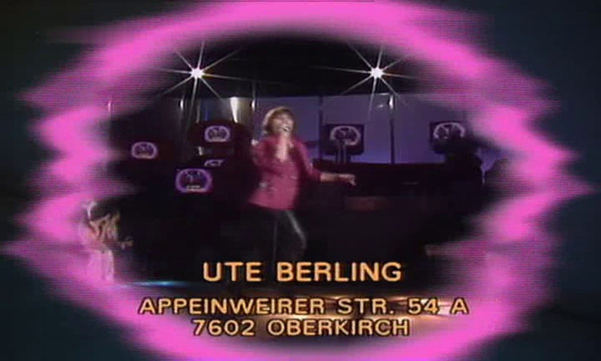 Ute Berling - Amerika 1980