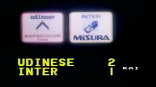 Serie A 1984-1985, day 24 Udinese - Inter 2-1 (Altobelli, Zico, Miano)