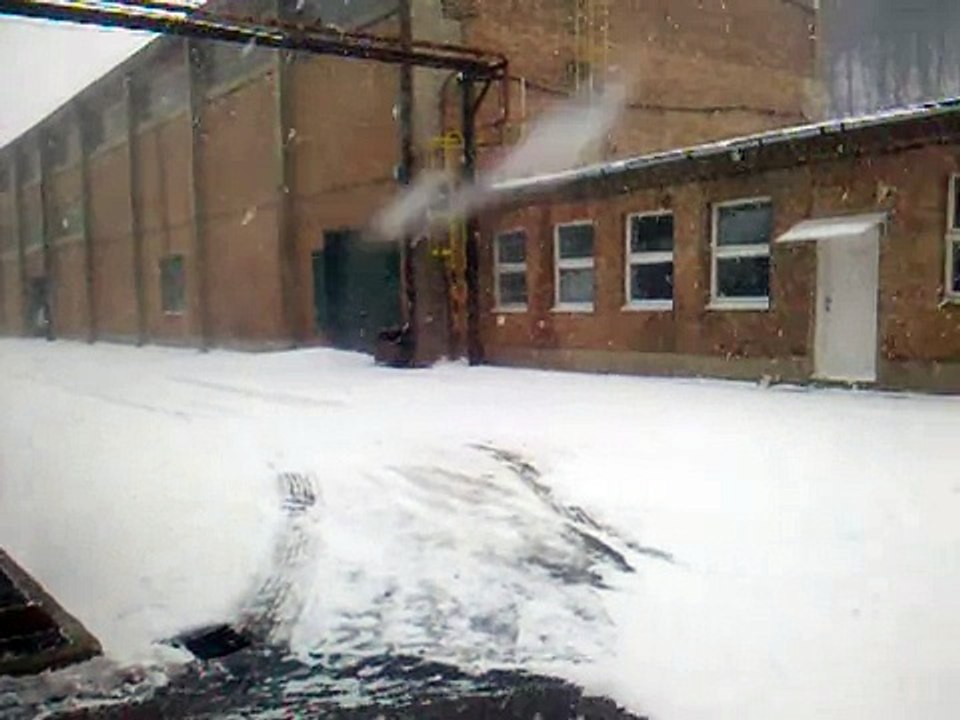 Hóömlés - Hófuvás Miskolc 2012.02.15 11:10