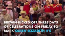 Celebrations begin for Queen Elizabeth's 'official' 90th birthday