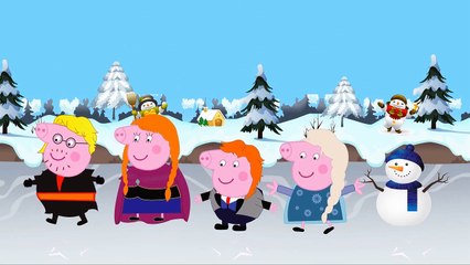 #Peppa Pig #Snowboarding #Superman#Finger Family \ #Nursery Rhymes Lyrics and More
