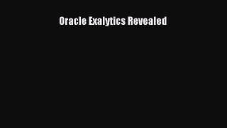 Download Oracle Exalytics Revealed ebook textbooks