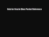 Read Unix for Oracle Dbas Pocket Reference PDF Online