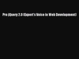 Download Pro jQuery 2.0 (Expert's Voice in Web Development) E-Book Download