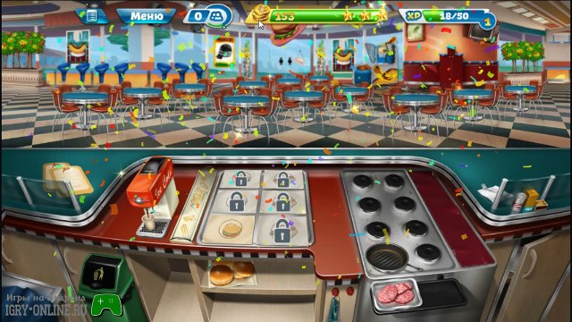 Готовь вкусные блюда и десерты по рецептам со всего мира. Игра Кухонная лихорадка на андроид