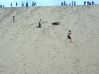 Dune du pyla en bateau